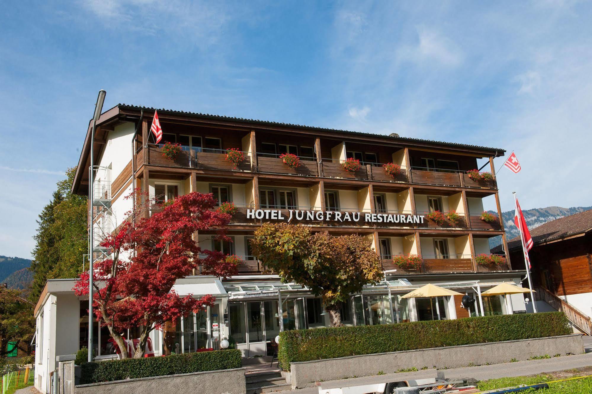 Jungfrau Hotel Wilderswil Esterno foto